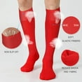 thumbnail image 4 of 1Pairs Baseball Soccer Softball Socks for Youth Adult Solid Colors Socks for Boy Girl, 4 of 6
