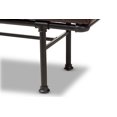 thumbnail image 6 of Baxton Studio Zelie Rustic and Industrial Brown Faux Leather Upholstered Bench, 6 of 9