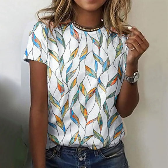 Aayomet Womens Workout Tops Womens Oversized T Shirts Loose Fit Cotton Crewneck Short Sleeve Tops Summer Casual Blouse 2023 Y2K Basic Tee,White 3XL