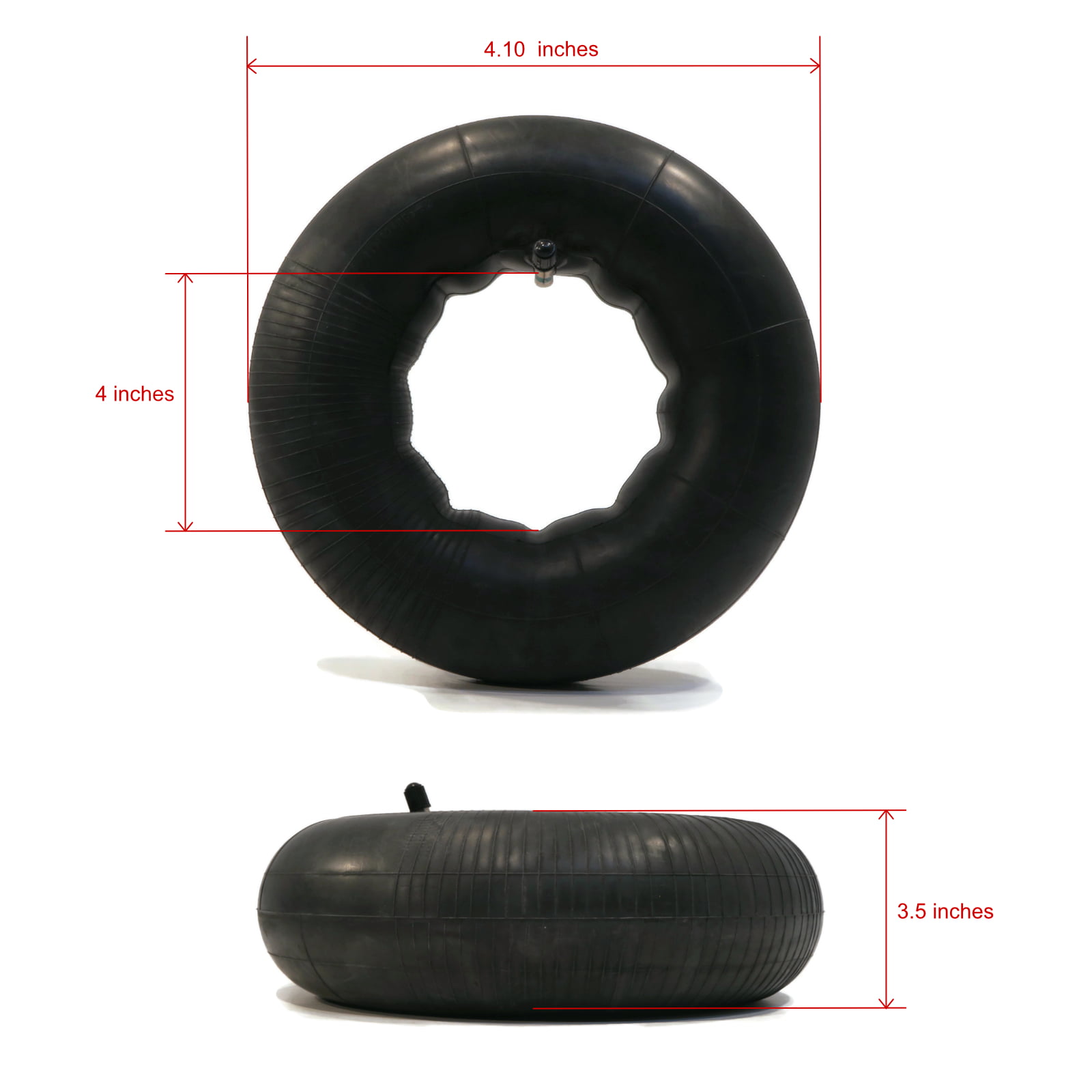 2 New TIRE INNER TUBES 3.50x4 TR13 Straight replace Rotary 9620 Stens 170-138 