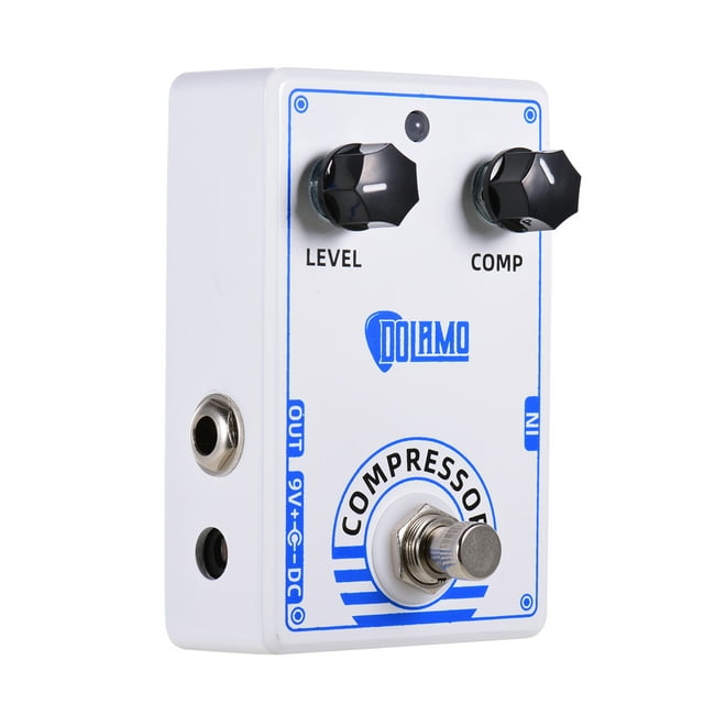 Dolamo D-1 Compresseur de Pédale Comp Décontracté pour Guitare Électrique avec True Bypass
