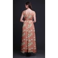 thumbnail image 2 of Bimba Floral Ladies Long Floral PrintÂ&nbsp;Dress Spaghetti Strap V Neck Maxi Beach Wear-XX-Large, 2 of 6