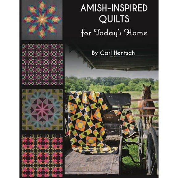 Amish-Inspired Quilts for Today's Home : 10 Brilliant Patchwork Quilts (Paperback)