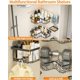 thumbnail image 4 of Estante organizador de ducha de esquina (paquete de 5), gran capacidad, para baño, interior de ducha, de acero inoxidable., 4 of 5