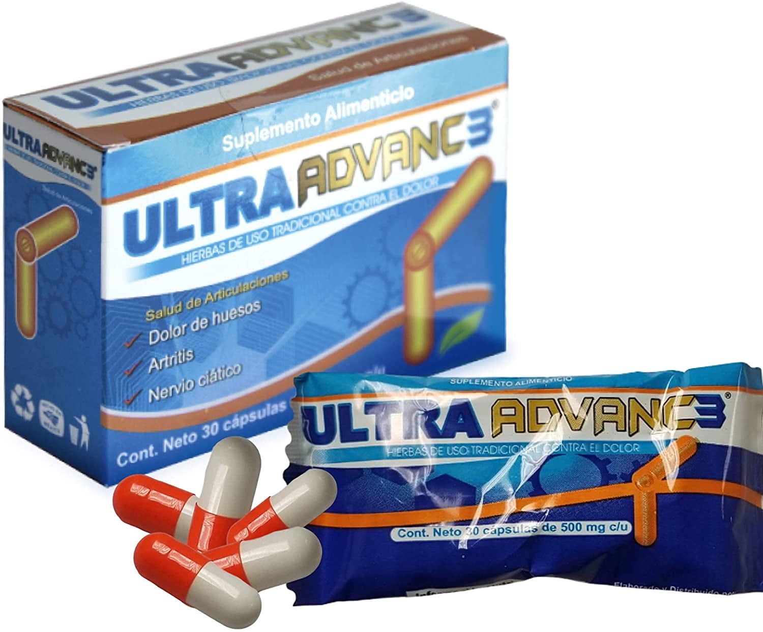 Buy Ultra Advance 3 Herbs of Traditional Use Against Joints Pain