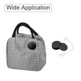 thumbnail image 5 of Uxcell Étiquettes Rondes en Plastique 1,17 Pouces Résistantes aux Déchirures et Imperméables avec Attache 25 Pcs Noir, 5 of 5