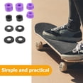 thumbnail image 3 of OUNONA Bagues de Longboard avec PU Multiple pour Planche à Roulettes Extérieure 1 Ensemble, 3 of 8