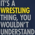 thumbnail image 3 of CafePress - Its A Wrestling Thing Dark T Shirt - Men's Classic Graphic Cotton T-Shirt, 3 of 4