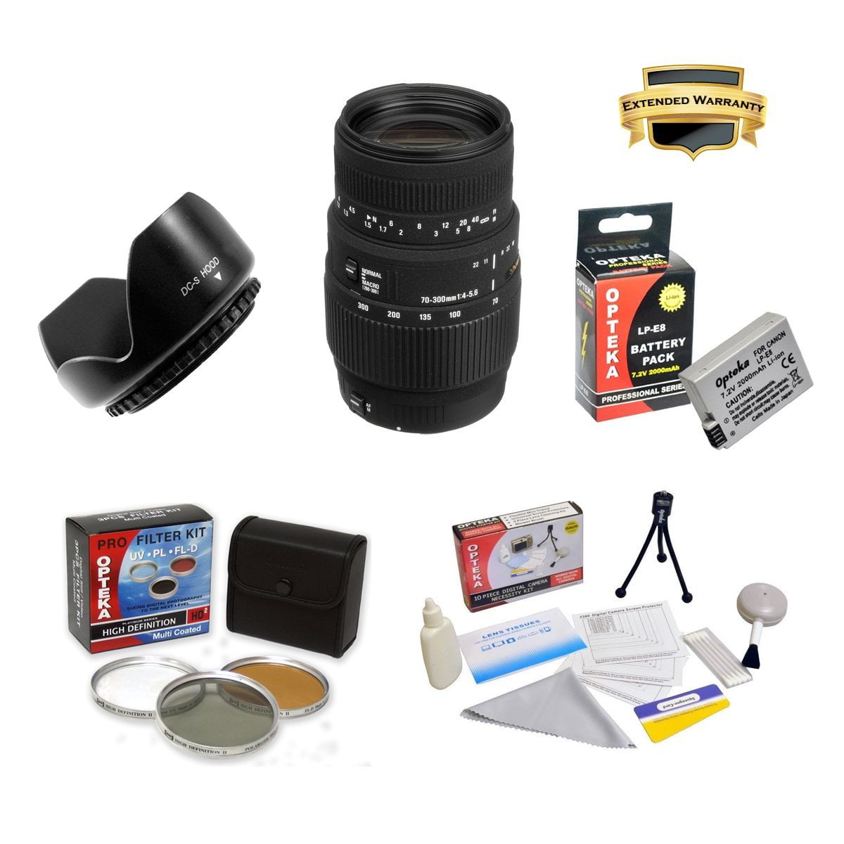 Sigma 70300mm f/45.6 DG Macro Telephoto Zoom Lens For Canon EOS Rebel