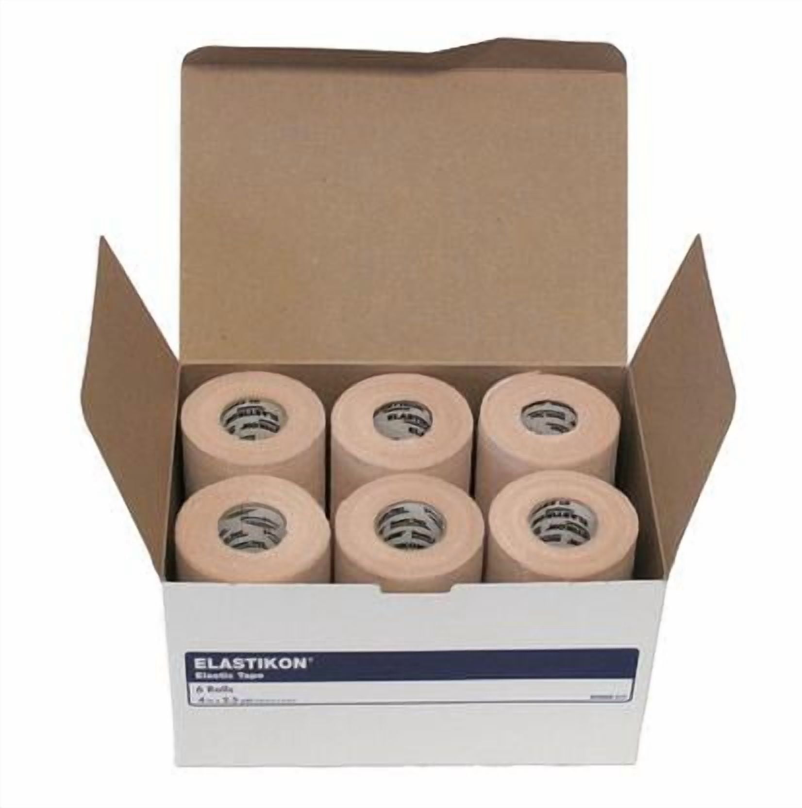 Johnson & Johnson Elastikon Elastic Tape 4 In - 6 Rolls/Box