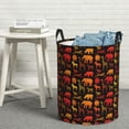 thumbnail image 7 of KLL Animal Waterproof Foldable Laundry Hamper Bucket with Handles for Storage Bin,Kids Room,Home Organizer (Small ), 7 of 7