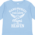thumbnail image 4 of Inktastic Handpicked for Earth By My Mimi in Heaven with Angel Wings Boys or Girls Long Sleeve Toddler T-Shirt, 4 of 5