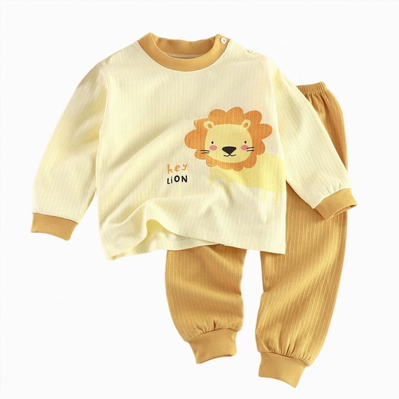 TOWED22 Toddler Baby Boy Clothes Color Blocking Outfits Fashion Fall Winter Sweatshirt Sweat Pant Kids Tops Shirt Pant Sets Size:4-5 Y,Color:Yellow