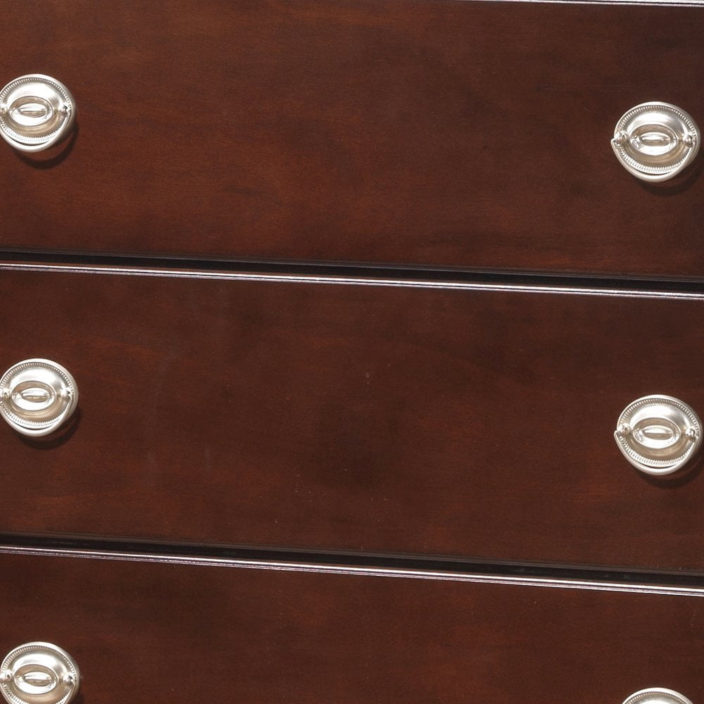 Glory Furniture Summit Media Chest in Cappuccino Color