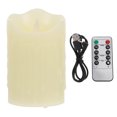 thumbnail image 1 of 1 Set of USB Charging Dimming Atmosphere Decoration LED Candle Light (Beige), 1 of 10