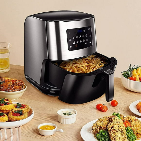 6.3 Quart 10-in-1 Air Fryer Smart Electric Hot Air fryer Oven Oilless Cooker NEW