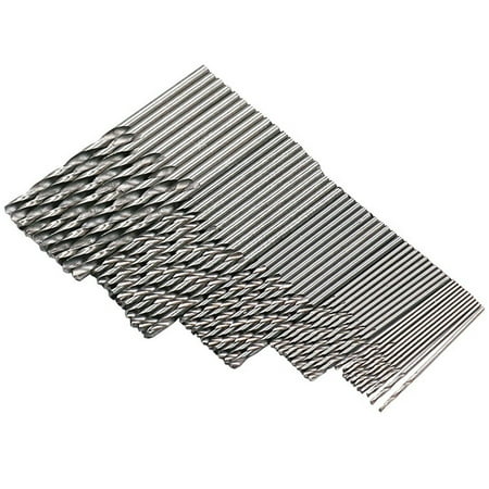 

amousa 50 Pcs HSS High Speed Steel Building Drill Bit Set Tool 1/1.5/2/2.5/3mm