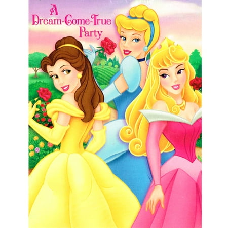 - Disney Princess 'Fairy-Tale Friends' Invitations w/ Envelopes (8ct)