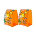 thumbnail image 2 of Swimming Arm Floats Swimming Arm Swim Floater Sleeves Training Aid Pool Orange, 2 of 9