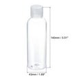 thumbnail image 2 of Uxcell 150ml Squeeze Bottles Refillable Dispensing Bottles Plastic Clear 3 Pack, 2 of 5
