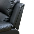 thumbnail image 6 of TrumanPick Manual Recliner Chair,Overstuffed reclining Armchair Home Theater Sofa Recliner for Living Room, Black, 6 of 7