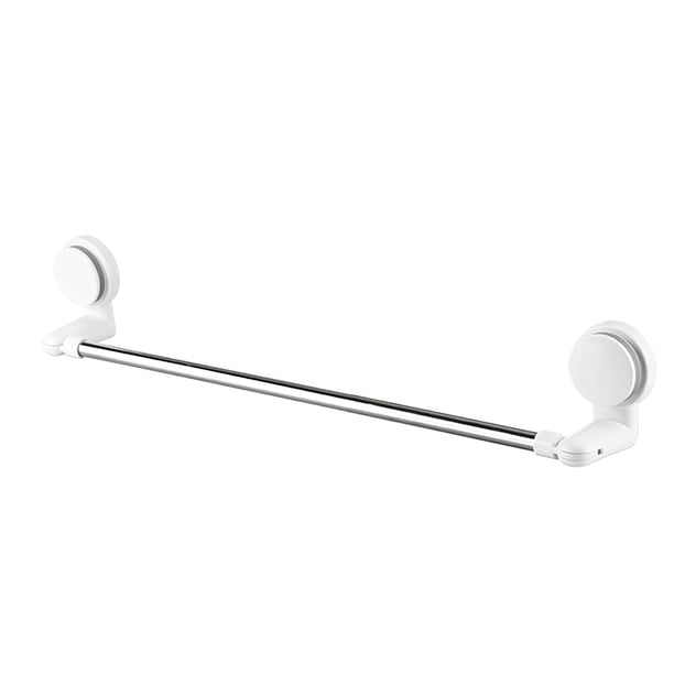 Estante De Almacenamiento Con Ventosa Para Barra De Toallas, Superficie Pulida De Acero Inoxidable, Gran Capacidad De Carga, Soporte Para Toallas De Mano, 6 Ganchos Deslizantes Speravity HA014923-00