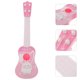thumbnail image 5 of BRIGHTFUFU 1 pieza de guitarra de juguete de plástico de dibujos animados de conejo, juguete de música para educación temprana, guitarra de 4 cuerdas para niños, 5 of 7