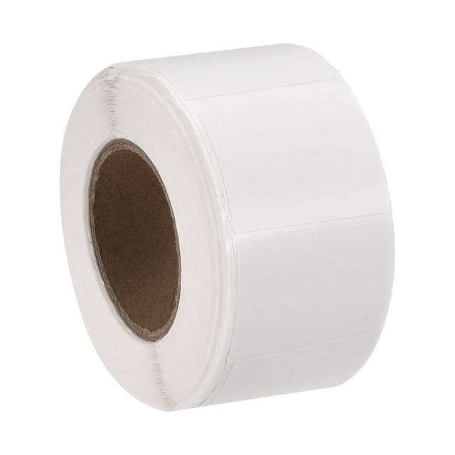 Etiquetas de envío térmicas Uxcell de 40x30 mm en 1 fila, blancas, 800 etiquetas por rollo