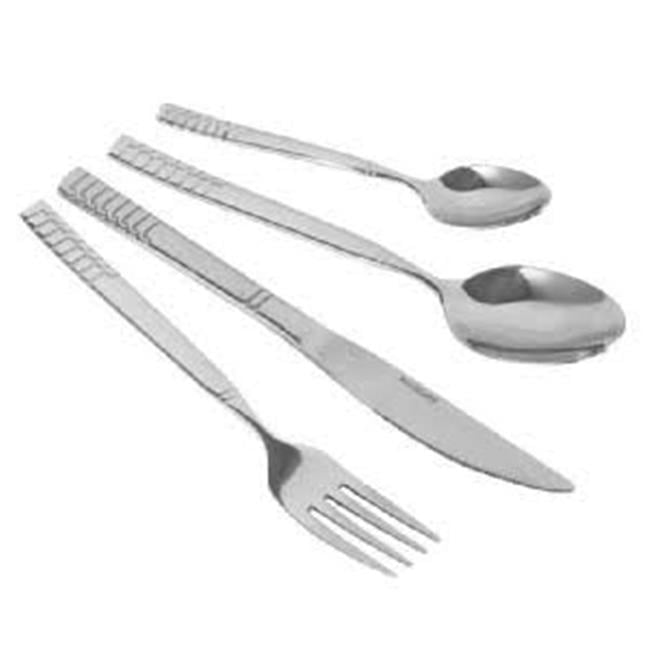 NutriChef PKSTSF20 Stainless Steel Kitchen Utensils Flatware Set - 20 Piece  Walmart Canada