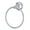 Chrome, variant on Kingston Brass Metropolitan 6" Towel Ring