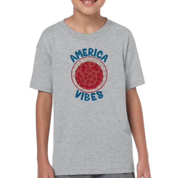 America Vibes T-Shirt Juniors -Image by Shutterstock,  x-Large
