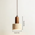 thumbnail image 2 of Industrial Style Hanging Lamp Modern Simple Droplight For Living Room Bedroom Japanese Pendant Light, 2 of 10
