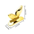 thumbnail image 4 of Kuymtek 2 Uds. Elevador Tapa Asiento Inodoro Manos No Sucias Mini Tirador Cajón Armario (dorado), 4 of 5