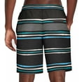 thumbnail image 2 of Speedo Mens Hydro Volley Swim Shorts Black (as1, Alpha, x_l, Regular, Regular, Gray Stripe), 2 of 3
