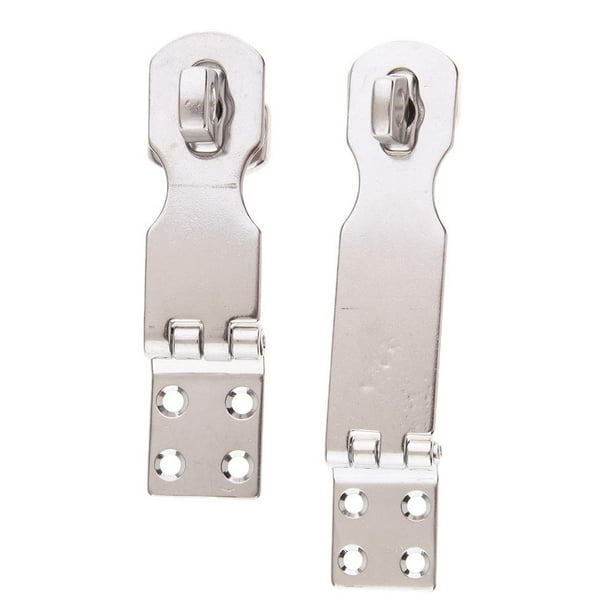 Deslizante De Cerrojo De Puerta Plegable de material acero Inoxidable 316 Con Cerrojo Deslizante 97 / 63mm shamjiam Cerrojo de cerrojo Cerradura de seguridad Cerrojo