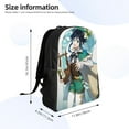 thumbnail image 4 of Genshin Impact Shoulder Backpack Daypack 3D Printing Backpack Travel Hiking Bag, 4 of 8