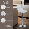 thumbnail image 2 of Set de 2 Sillas Altas Elly Latte Blancos, 2 of 7