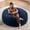 Blue, variant on zyoiszvq 3.5ft Bean Bag Chair for Adults with Filling Memory Foam,Adult Bean Bag Chairs with Removable Flannel Cover,Living Room,Bedroom,Dorm