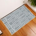 thumbnail image 1 of 2 x 3 Foot Heavy Duty Low Pile Area Rug - Ultra-Thin Non Slip Area Rug - Washable Cotton Indoor Rug for Front Door Foyer Rug for Entryway, 1 of 7