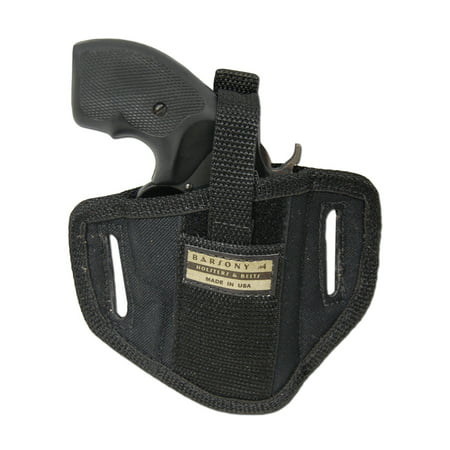 Barsony Ambidextrous Pancake Gun Holster Size 2 Charter Arms Rossi Ruger LCR S&W .22 .38 .357