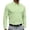 Mint Green, variant on Mens Golf Shirt Long Sleeve Moisture Wicking Dry Fit Performance Solid Casual Pique Golf Polo Shirts for Men