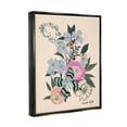 thumbnail image 4 of Stupell Industries Pastel Flowers & Butterfly Animals & Insects Painting Black Floater Framed Art Print Wall Art, 17 x 21, 4 of 10