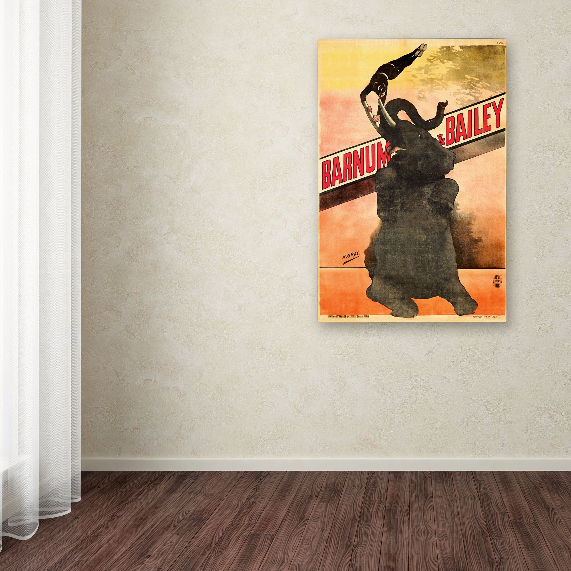 Trademark Fine Art 'Circus 192' Canvas Art by Vintage Lavoie