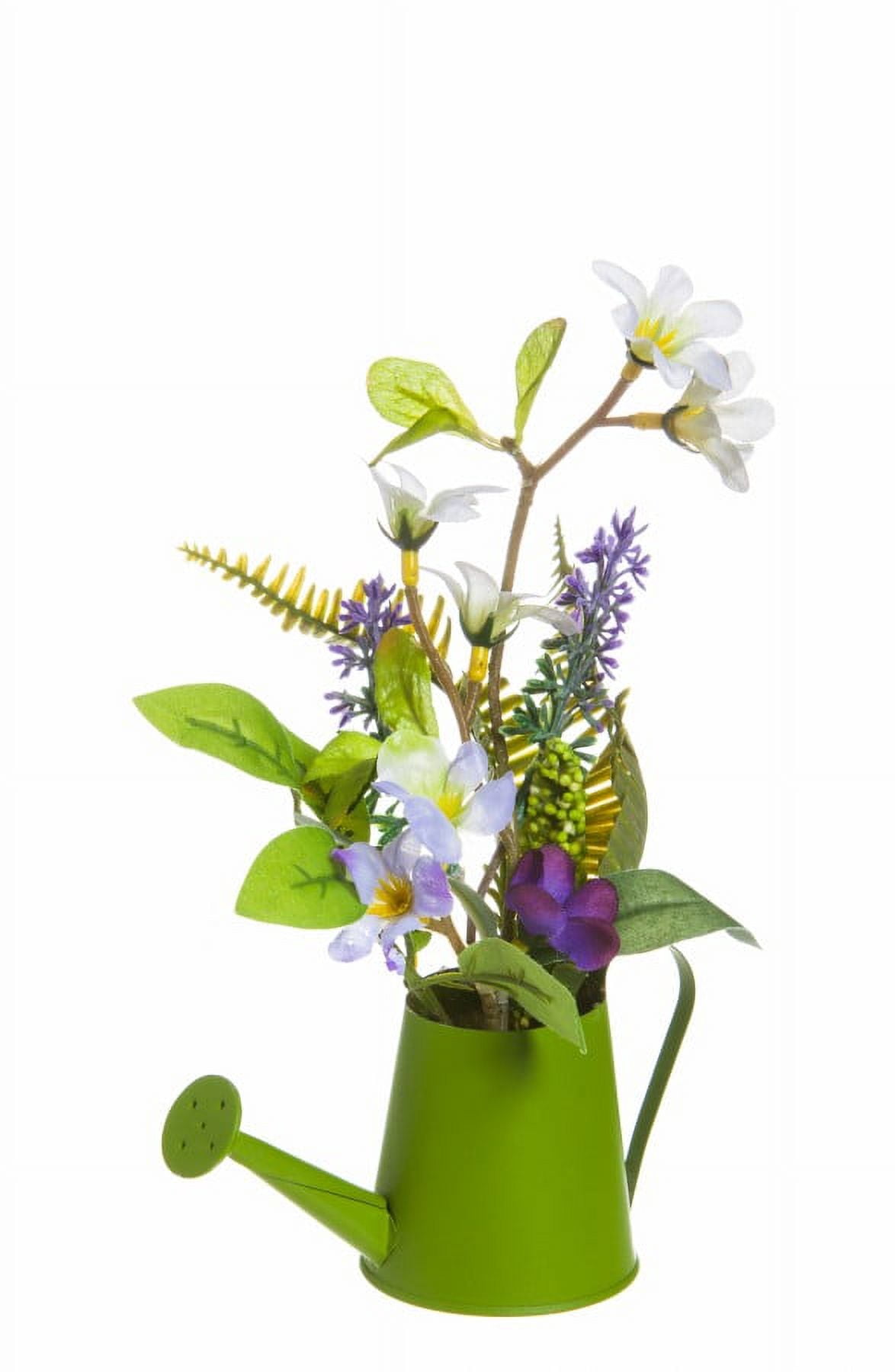 Mini Florals in Garden Watering Can, 4 ASST