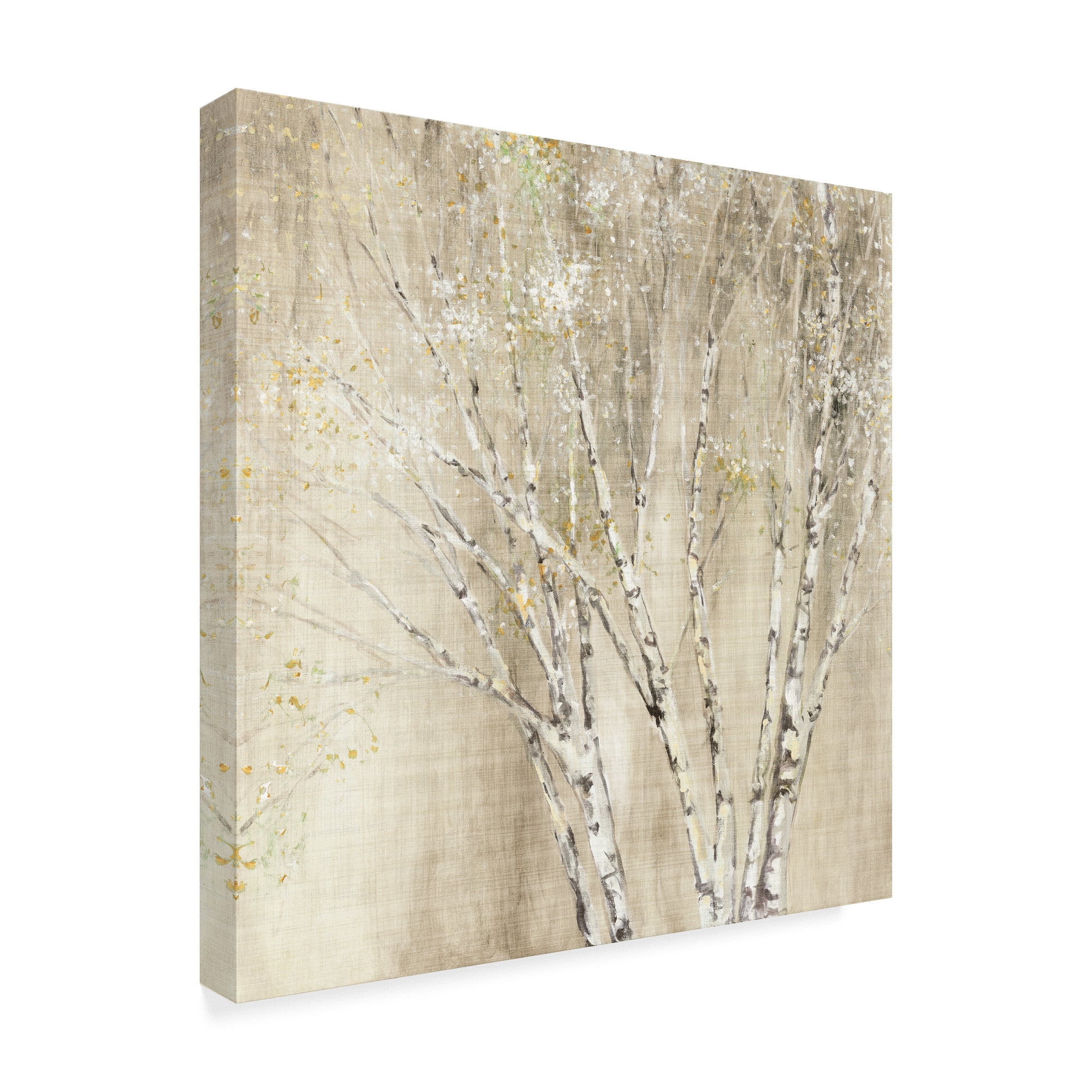 Trademark Fine Art 'Blue Birch Neutral' Canvas Art by Julia Purinton