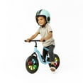 thumbnail image 6 of Charlie Glow Sky Lightweight Balance Bike with Carry Handle and Light-up Wheels, Adjustable Seat and Handlebar, and Puncture-Proof 10-inch Tires, 6 of 10
