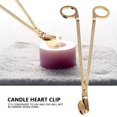 thumbnail image 5 of Candle Wick ScissorsSemicircular Plating Stainless Steel Candle Trimmer Candle Heart Clip Top-Notch Performance, 5 of 5