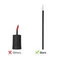 thumbnail image 4 of 100 Pcs Disposable Lip Lint Free Applicators Lipstick Testers Wands Applicators for Makeup Lip Brushes Makeup Beauty Tool Black, 4 of 5