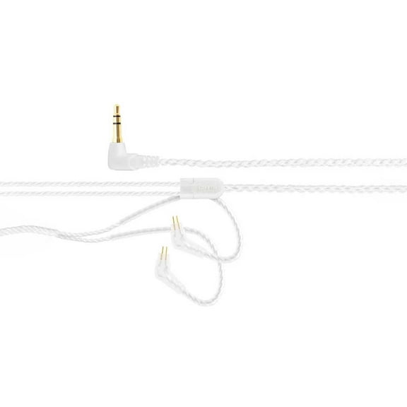 CTM IEM Replacement Cable 50"| Clear | 2-Pin Connector | by Clear Tune Monitors
