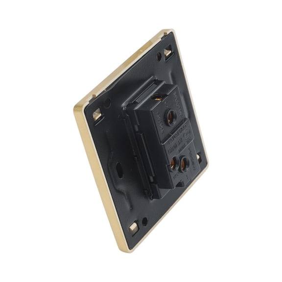 Antique Brass Toggle Switch Gold with PC Panel for Home Hotel Lighting
